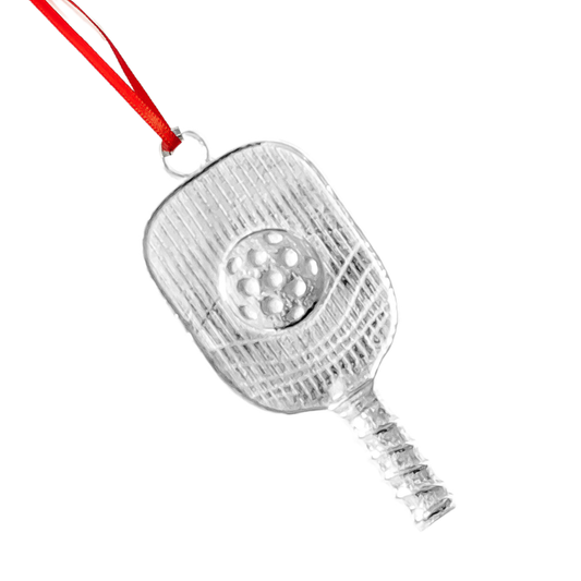 Pickleball Paddle and Ball - Christmas Ornament