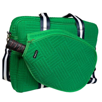 Green Terry Pickleball Tote