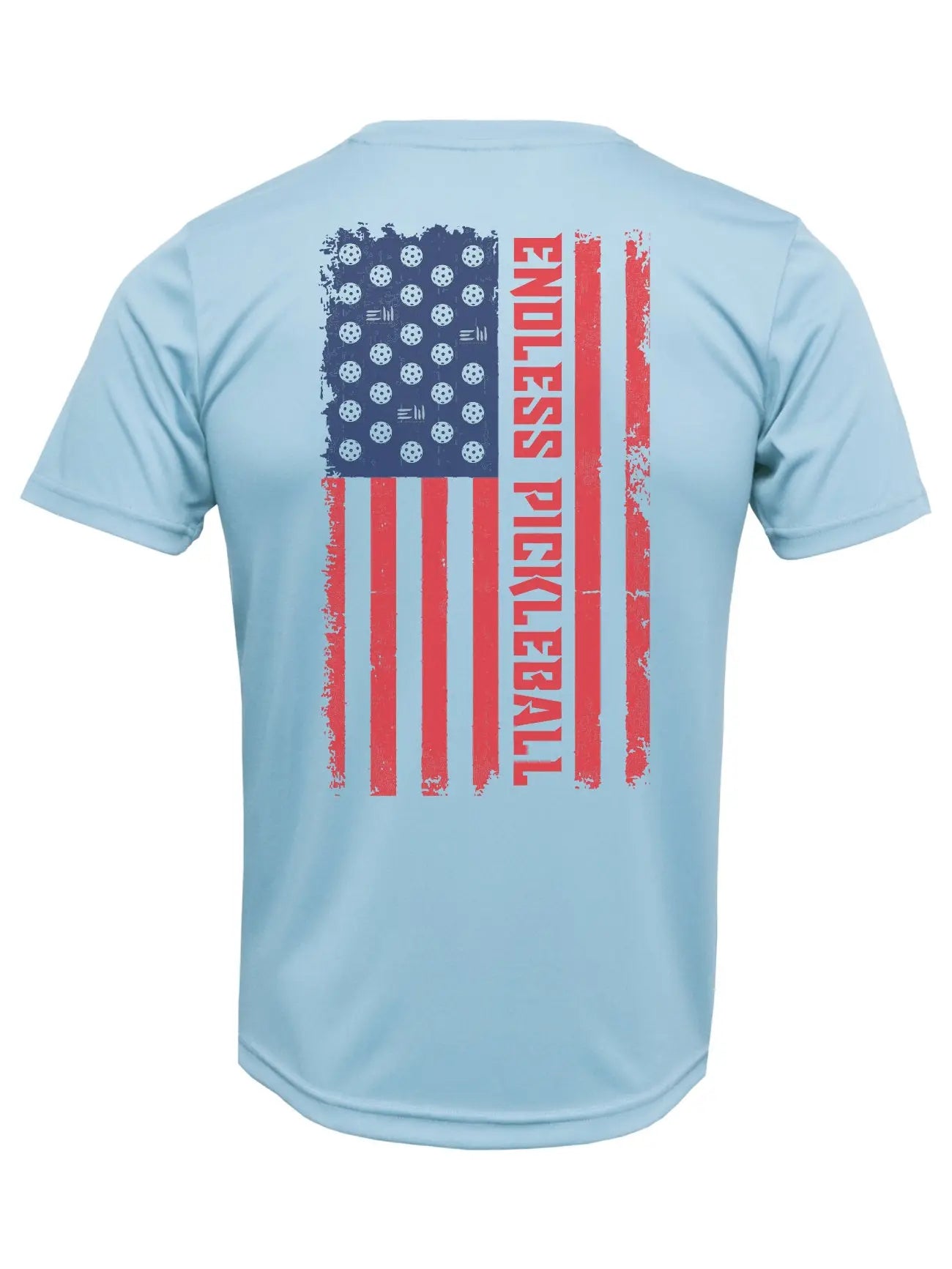 Endless Pickleball US Flag Performance Shirt