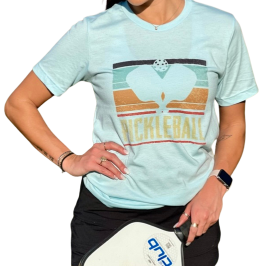 Pickleball T-shirt in Sky Blue