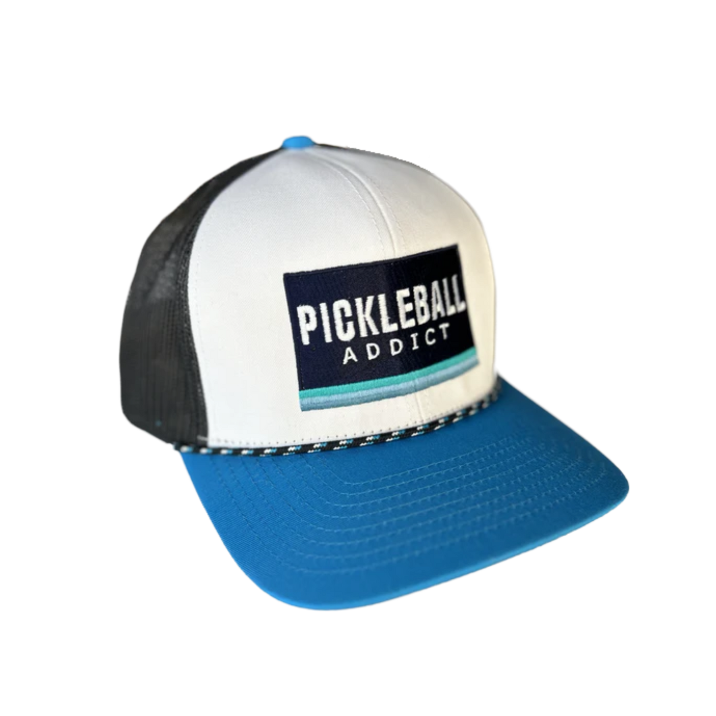 Pickleball Addict Rope Trucker Cap