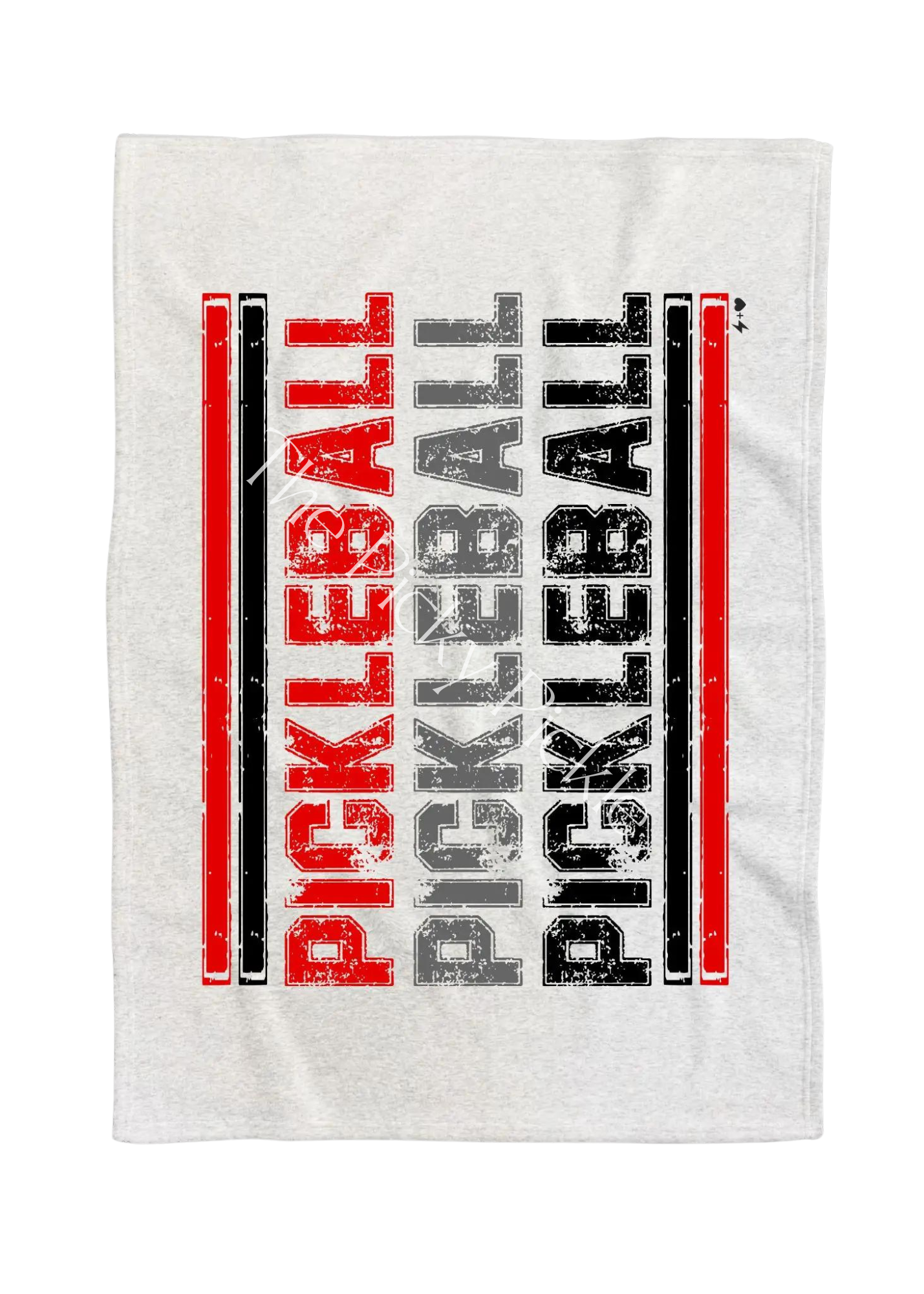 Vintage Spirit Pickleball Sweatshirt Blanket
