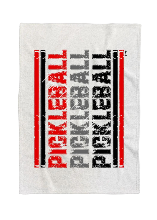 Vintage Spirit Pickleball Sweatshirt Blanket